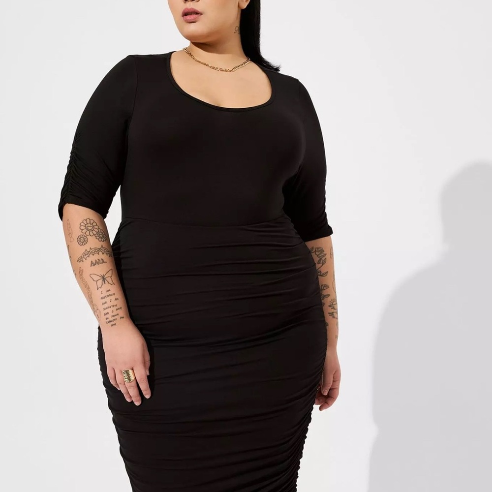 Torrid Super Soft Knits Black Dress